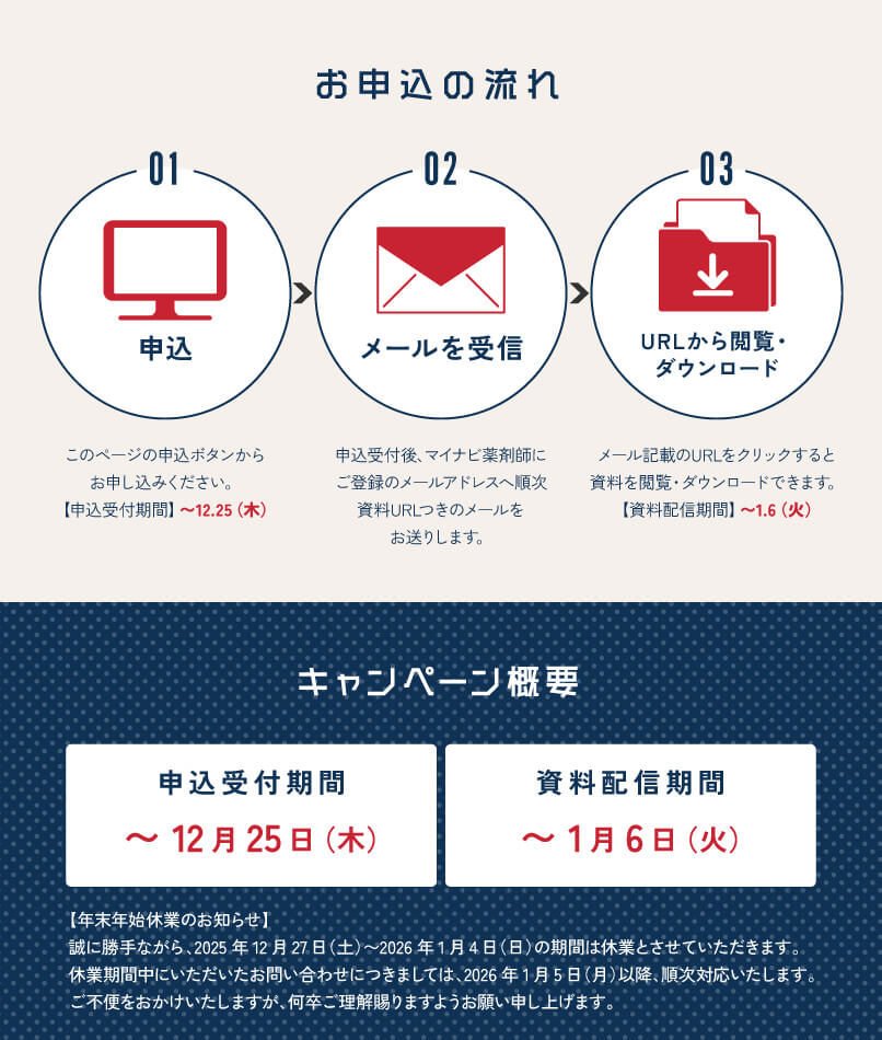 マイナビ薬剤師の「内定獲得のヒントがわかる!面接対策BOOKプレゼントキャンペーン」の申し込みの流れと日程