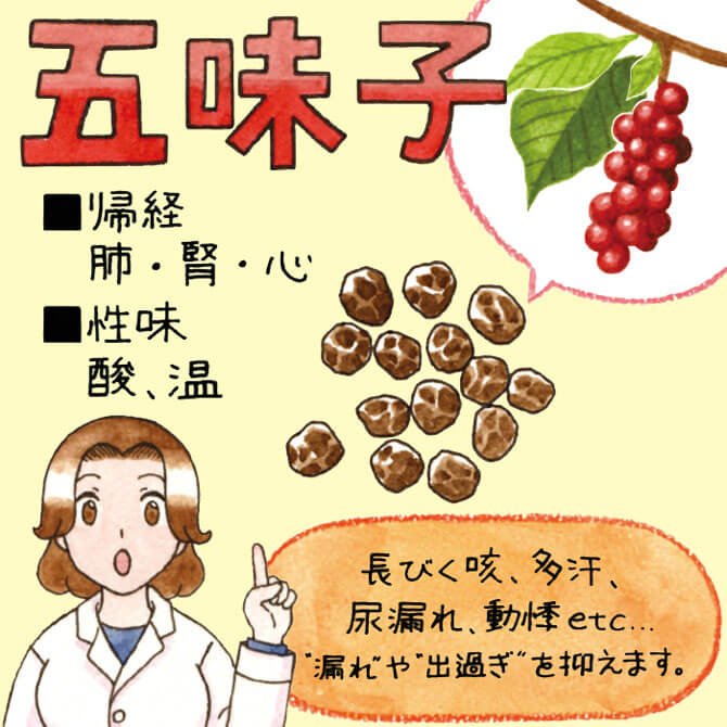 長びく咳、多汗、尿漏れ、動悸etc...